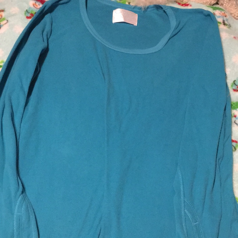 Navy blue pajama shirt